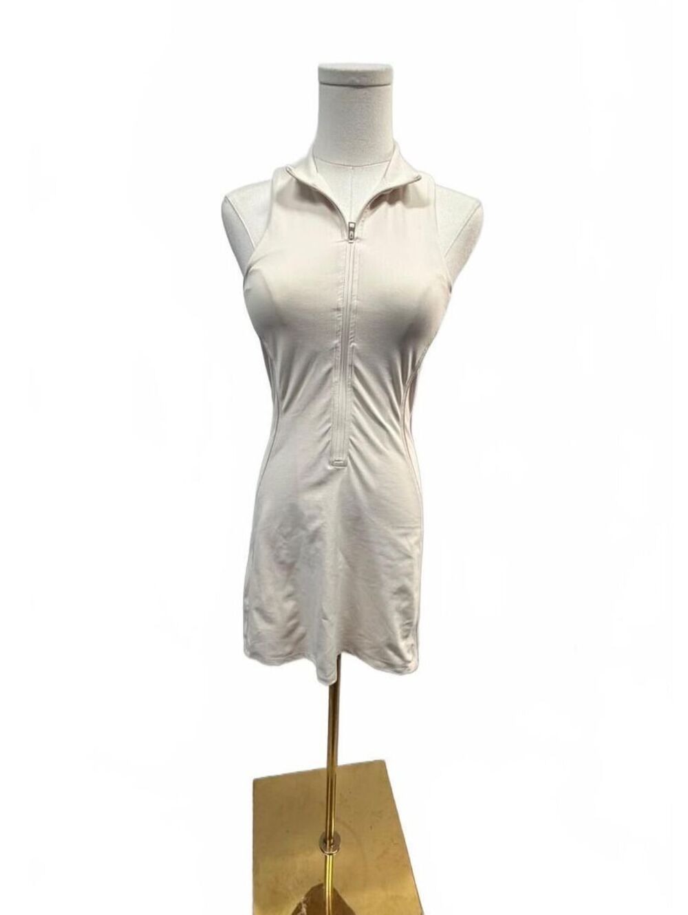 EUC Fabletics x Malbon Golf Dress & Shorts Set Ivory XS Limited Edition
